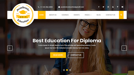 Academic WordPress Theme Thumbnail 
