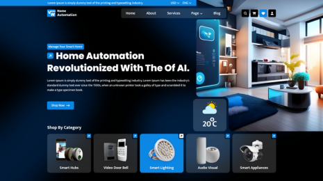 Automation Services WordPress Theme Thumbnail 