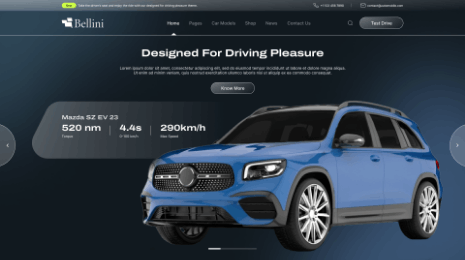 Car Dealership WordPress Theme Thumbnail 