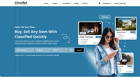 Classified WordPress Theme Thumbnail 