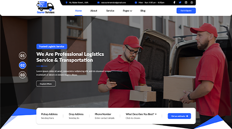 Courier WordPress Theme Thumbnail 