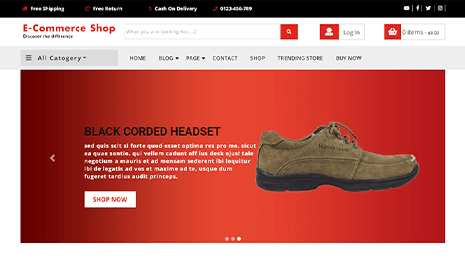 Ecommerce WordPress Theme Thumbnail 