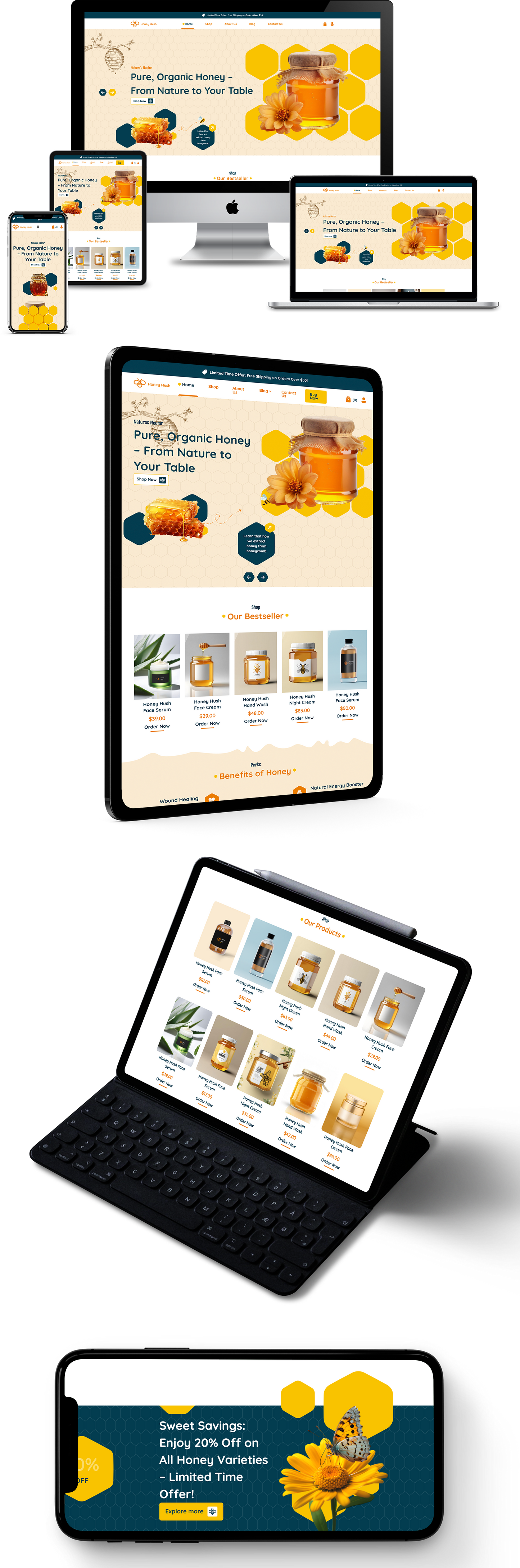 Honey WordPress Theme