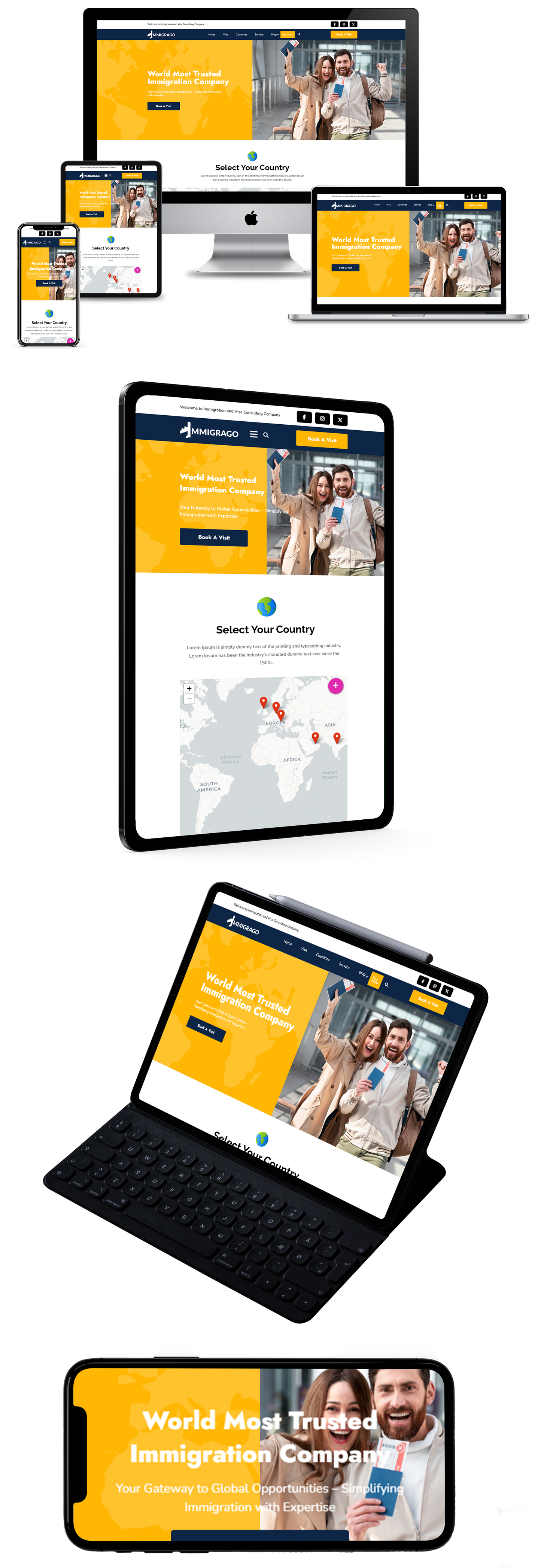 Immigration WordPress Theme