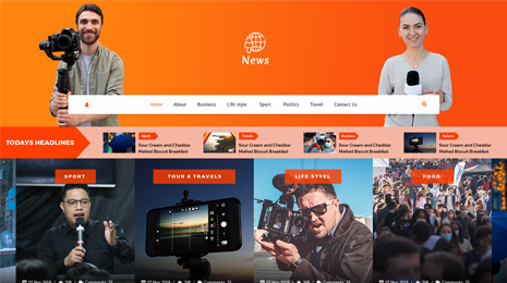 News WordPress Theme Thumbnail 