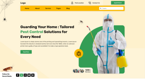 Pest Control WordPress Theme Thumbnail 