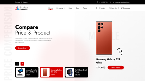 Price Comparison WordPress Theme Thumbnail 