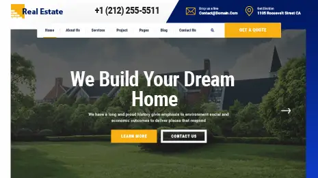Real Estate WordPress Theme Thumbnail 
