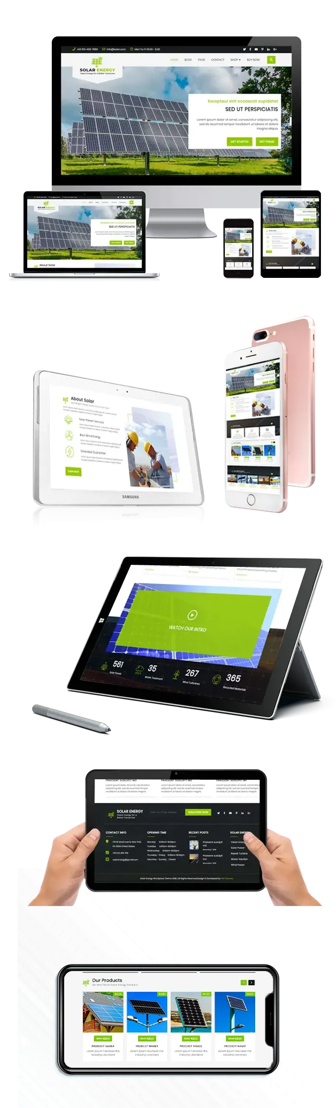 Solar Energy WordPress Theme