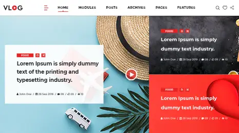 WordPress Video Theme Thumbnail 