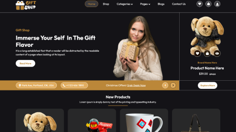 Free Gift WordPress Theme Thumbnail 