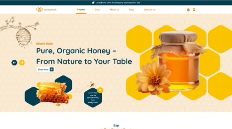 Honey WordPress Theme Thumbnail 