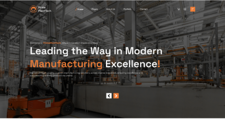 Free Manufacturing Plant WordPress Theme Thumbnail 