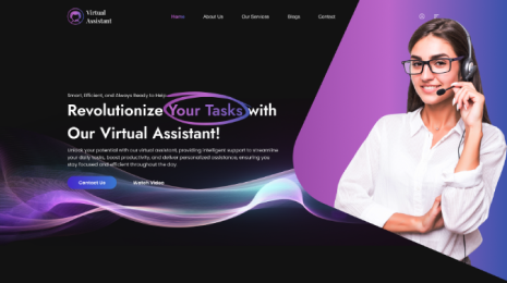 Virtual Assistant WordPress Theme Thumbnail 