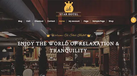 WordPress Hotel Theme Thumbnail 