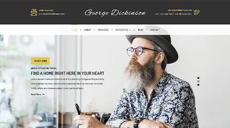 WordPress Themes For Writers Thumbnail 