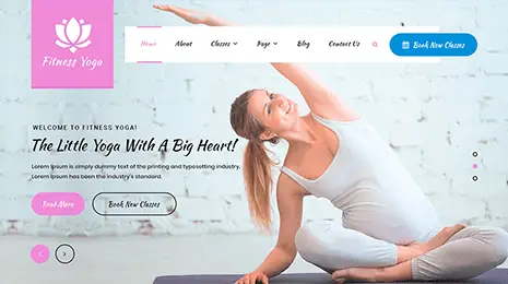 Yoga WordPress Theme Thumbnail 