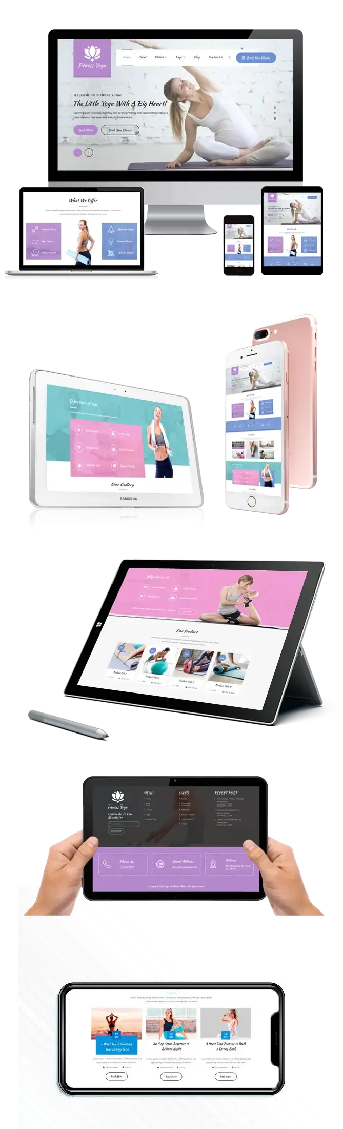 Yoga WordPress Theme